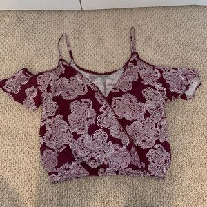 cold shoulder top